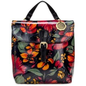 Patricia Nash vatoni Multicolor Floral Leather mini Backpack